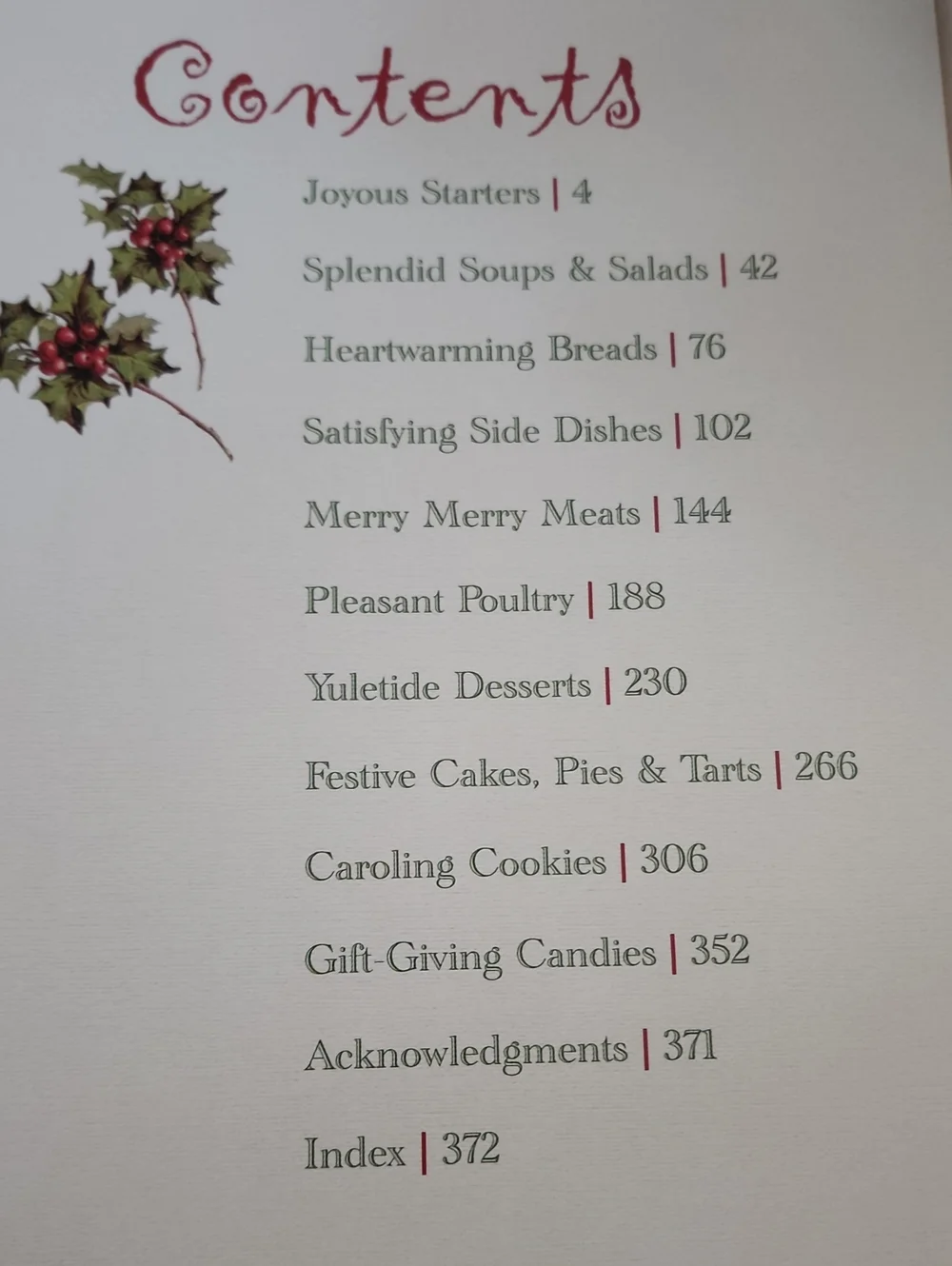 Old Fashioned Holiday Recipes Hardcover Cookbbok